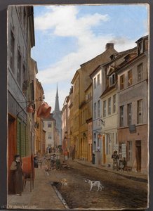 Parochialstrasse in Berlin (1831)