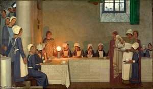 Acts Of Mercy — Frederick Cayley Robinson