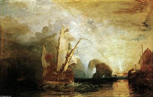 Ulysses Deriding Polyphemus — Joseph Mallord William Turner