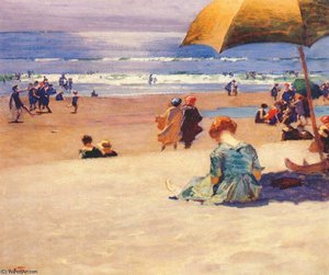 Hourtide — Edward Henry Potthast, Impressionism