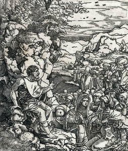 John The Baptist (or The Apostle Philip) Preaching — Jan Swart Van Groningen