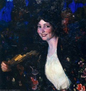 Mujer con Abanico (also known as A la verbena)
