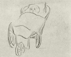 Baby In A Carriage — Vincent Willem Van Gogh