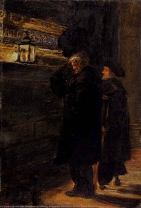 Greenwich Pensioners At The Tomb Of Nelson — Sir John Everett Millais