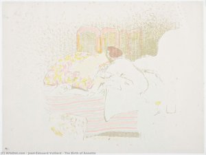 The Birth Of Annette — Jean-édouard Vuillard, Nabis Movement