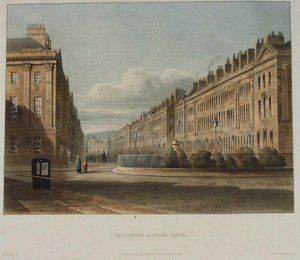 Pulteney Street, Bath — David Cox