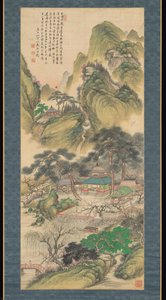 Spring Sunrise At Hōrai — Tanomura Chokunyū 田能村直入