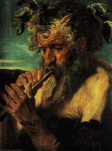 Bust Of Satyr — Jacob Jordaens, Baroque