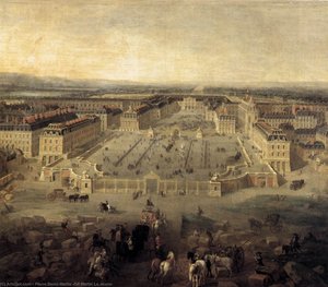 View Of Versailles — Pierre Denis Martin (dit Martin Le Jeune), Baroque