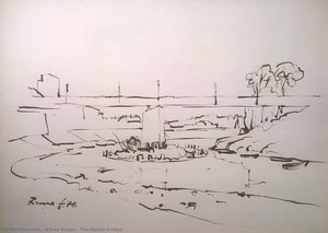 The Banija Bridge — Alfred Joseph Krūppa, Expressionism