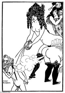 Lysistrata Defending The Acropolis — Aubrey Vincent Beardsley