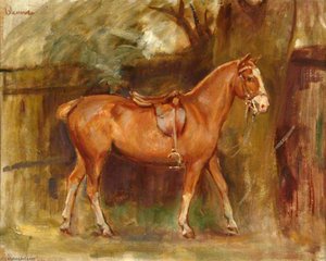 The Chestnut Hunter — Percy Harland Fisher