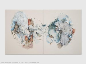 Blue Cryptobiosis #10 — Christine Ay Tjoe