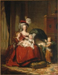 Marie Antoinette De Lorraine Habsbourg, Reine De France Et Ses Enfants — Louise Élisabeth Vigée Le Brun