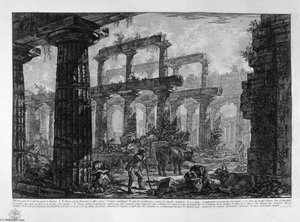 Remains Of The Temple Of The Same Cell — Giovanni Battista Piranesi