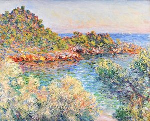 Landscape Near Montecarlo — Claude Monet, Impressionism