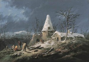 Winter — Jean-baptiste Pillement