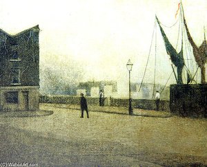 Nocturne, Chelsea Reach — Walter Greaves, Realism