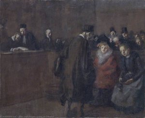 Scene De Tribunal — Jean Louis Forain