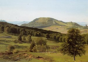 Landscape. Hill And Dale — Albert Bierstadt