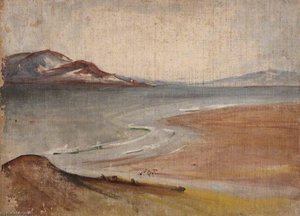 A Coastal Scene — Margaret Frances Anne Vane-tempest-stewart