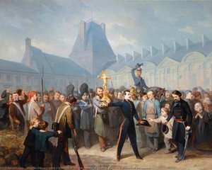 Incident Of The Revolution Of 1848 In Paris In The Court Of The Louvre — Nicolas Edward Gabé
