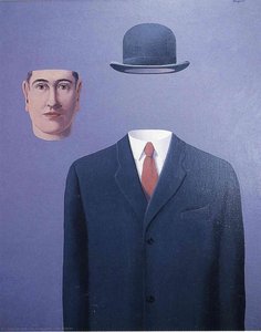 The Pilgrim — René Magritte, Surrealism