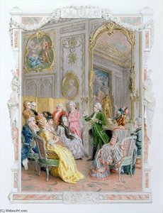A Literary Soiree — Maurice Leloir