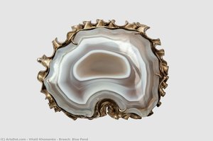 Brooch. Blue Pond — Vitalii Khomenko