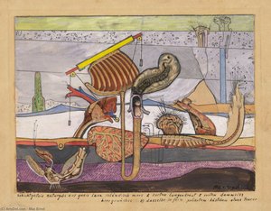 Stratified Rocks, Nature's Gift Of Gneiss Lava Iceland Moss… — Max Ernst, Surrealism