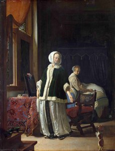 Young Woman In The Morning — Frans Van Mieris, Dutch Golden Age