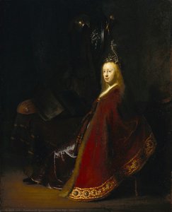 Minerva — Rembrandt Van Rijn, Baroque