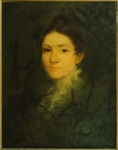 Portrait Of Mrs. Aaron Fuller — George Fuller