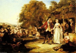 A May Day Celebration — William Powell Frith, Romanticism