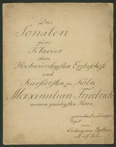 Three Sonatas For Piano (e Flat Major, F Minor, D Major) Woo 47, Transcription — Ludwig Van Beethoven, Classical Romantic