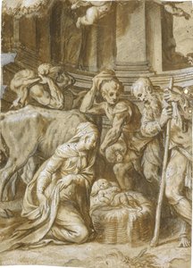 The Adoration Of The Shepherds — Paolo Farinati