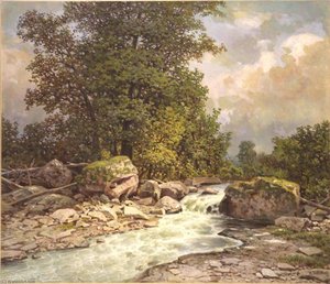 Mountain Stream — Ilya Nikolaevich Zankovsky
