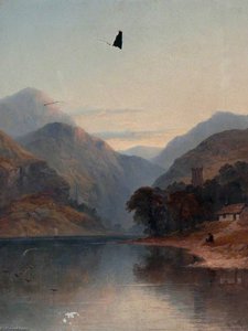 The Holy Loch On The Clyde, Evening — George Blackie Sticks