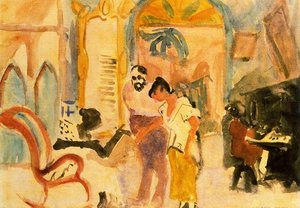 Night Club, Havana — Stuart Davis, Modernism