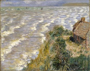 Fisherman`s House In Petit-ailly — Claude Monet, Impressionism
