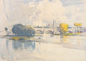 Tours, (1912) — Arthur Streeton