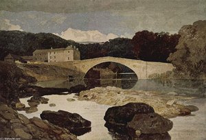 The Gretabrucke — John Sell Cotman