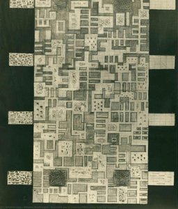 Bozzetto Per Il Controsoffitto Della Sala Dei Mosaici — Alberto Bevilacqua