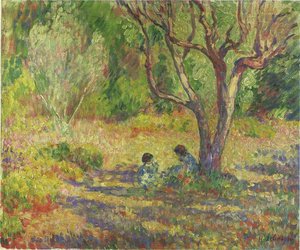 In The Garden — Henri Lebasque