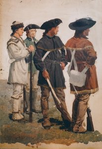 Colonial Hunting Shirt 'uniforms' — William Trego