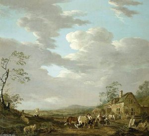 Autumn Landscape — Jacob Van Strij Dordrecht