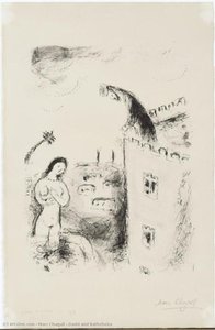 David And Bathsheba — Marc Chagall