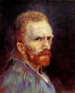 Self-portrait (11) — Vincent Willem Van Gogh, Post-impressionism