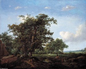 Pastoral Landscape — Cornelis Hendricksz The Younger Vroom