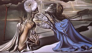 Tristan And Isolde, 1944 — Salvador Dalí
